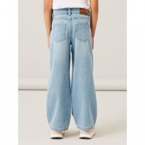 NAME IT Regular Fit Højtaljede Jeans Rose Light Blue