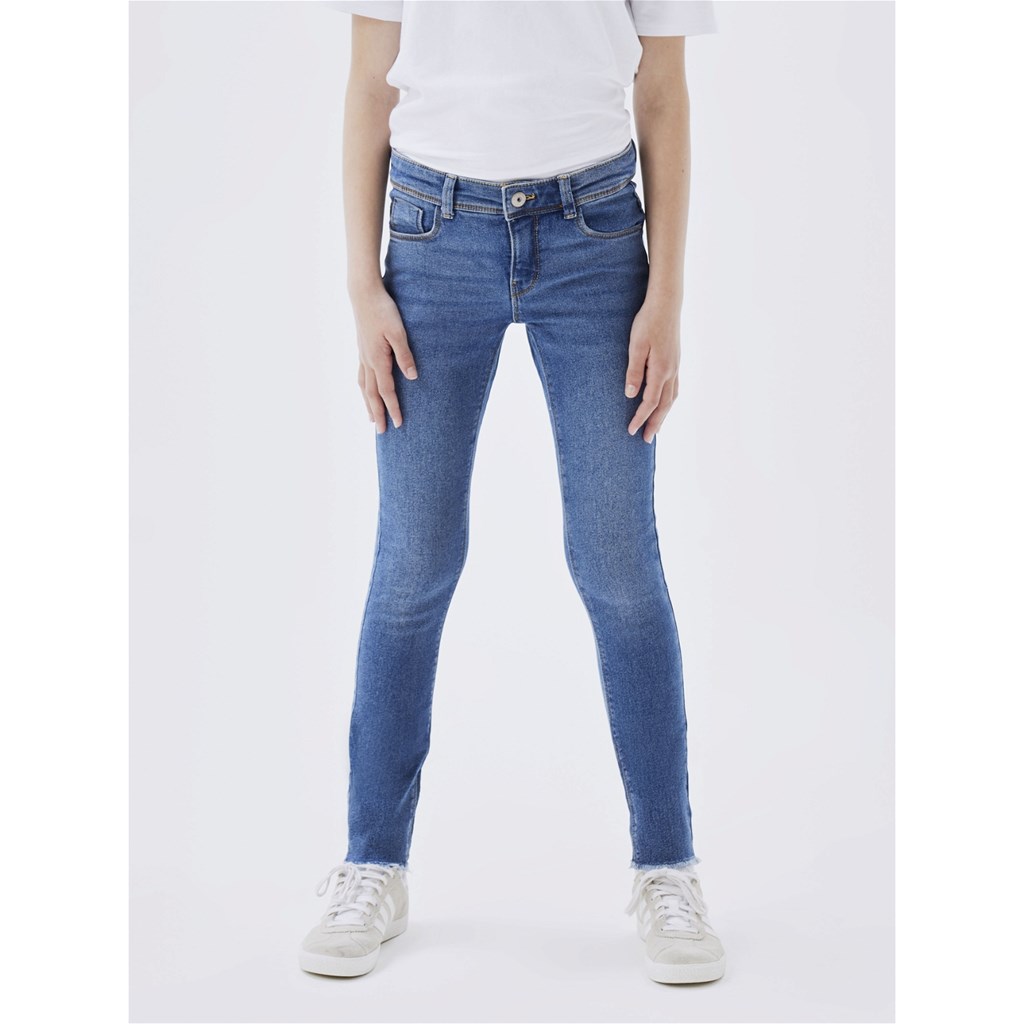 NAME IT Skinny Fit Jeans Polly Medium Blue