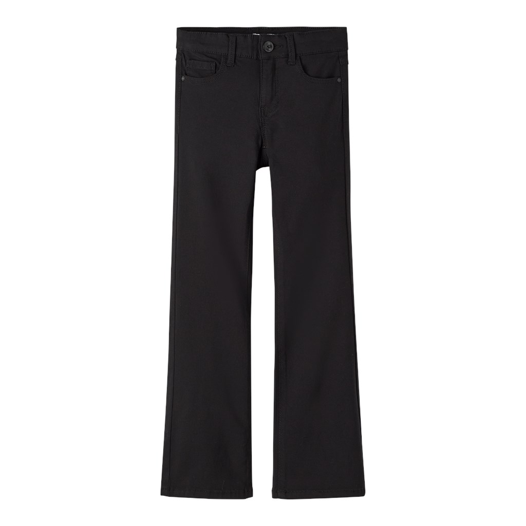 NAME IT Skinny Fit Bootcut Jeans Polly Black