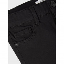 NAME IT Skinny Fit Bootcut Jeans Polly Black