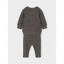 NAME IT Sweat Sæt Tekko Granite Grey