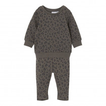 NAME IT Sweat Sæt Tekko Granite Grey