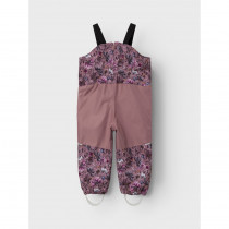 NAME IT Softshell Bukser Alfa Wistful Mauve Flowers