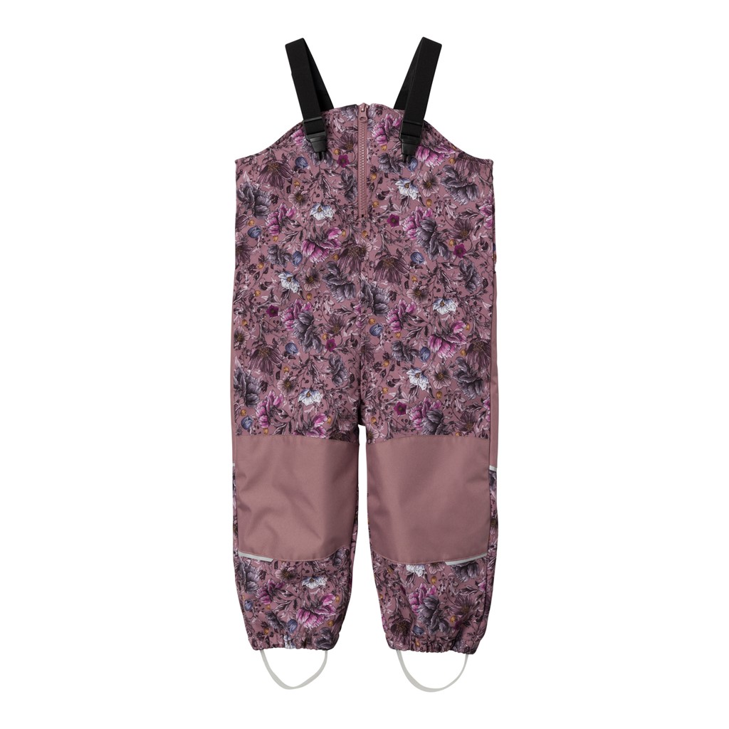 NAME IT Softshell Bukser Alfa Wistful Mauve Flowers