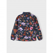 NAME IT Softshell Jakke Alfa Dark Sapphire Flower