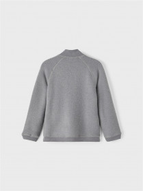 NAME IT Merinould Cardigan Mino Silver Filigree