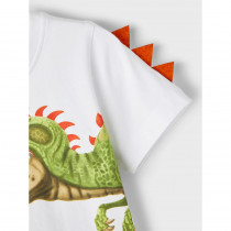 NAME IT Gigantosaurus Tee Maceo Bright White