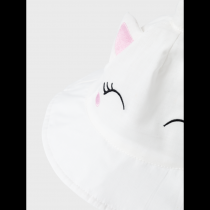 NAME IT Bøllehat Fida Bright White Unicorn