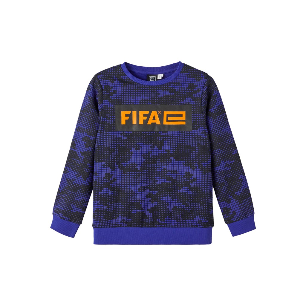 NAME IT FIFA Sweatshirt Falki Clematis Blue