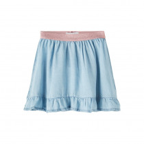 NAME IT Denim Nederdel Mia Light Blue Denim