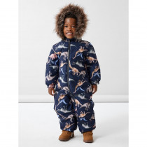 NAME IT Flyverdragt SNOW10 Dark Sapphire Dino