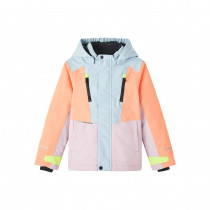 NAME IT Vinterjakke SNOW10 Block Fusion Coral