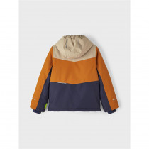 NAME IT Vinterjakke SNOW10 Block Pumpkin Spice
