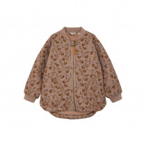 LIL ATELIER Vandtæt Termojakke Quilt Lajuno Nougat