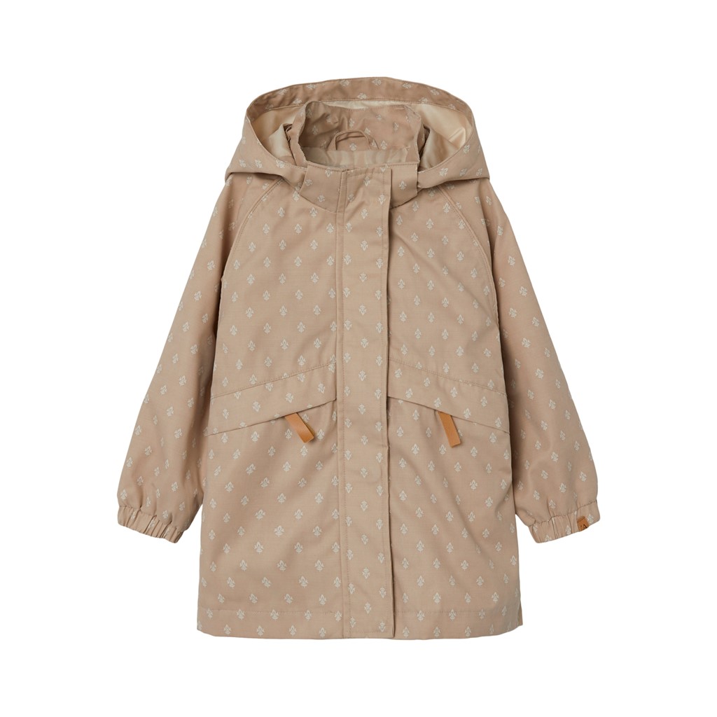 LIL ATELIER Lang Softshell Jakke Nougat billede