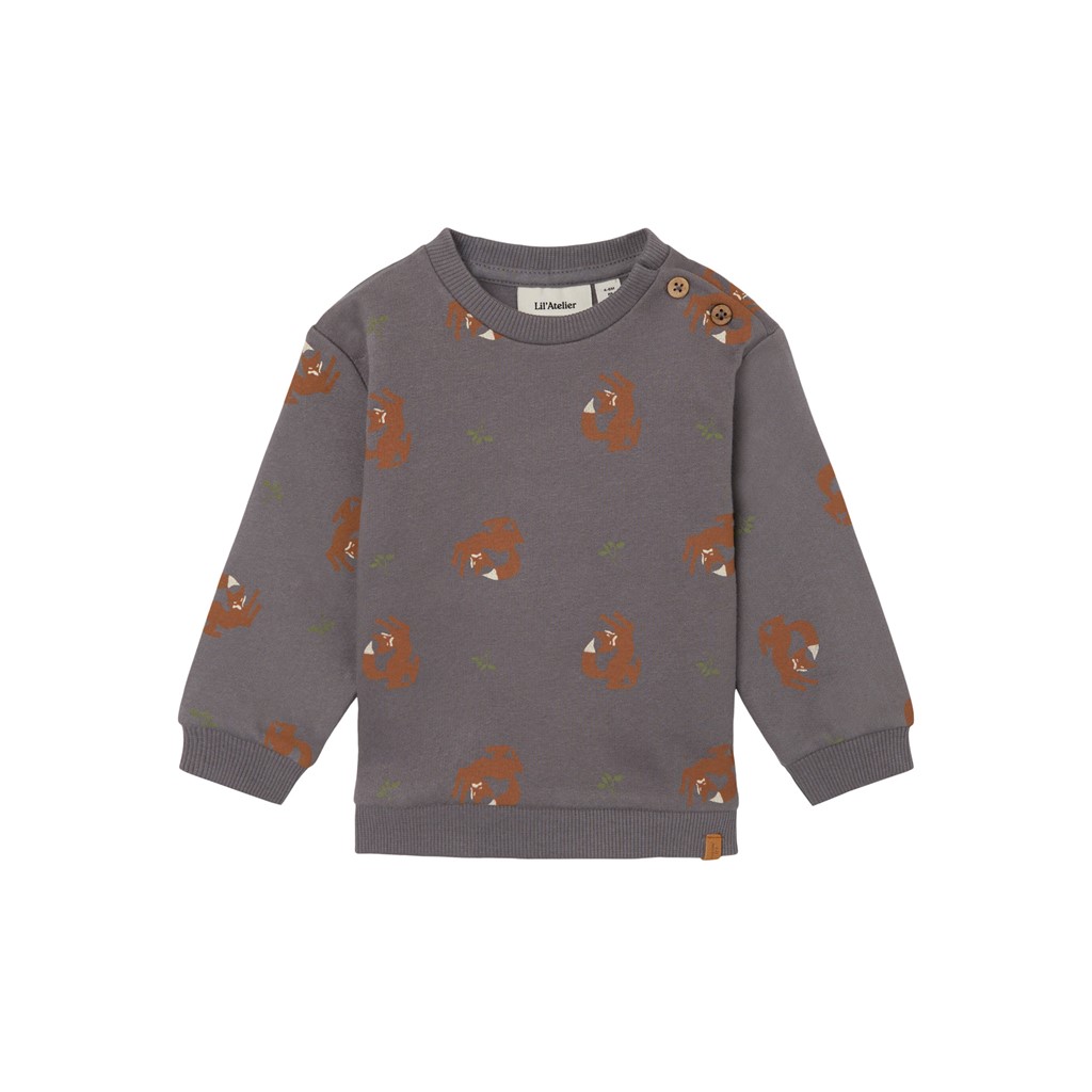 5: LIL ATELIER Sweatshirt London Quiet Shade