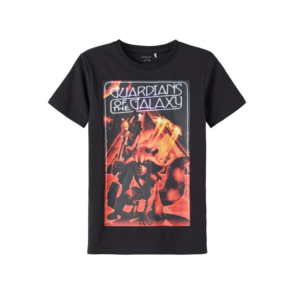 NAME IT Guadians Tee Moshe Black