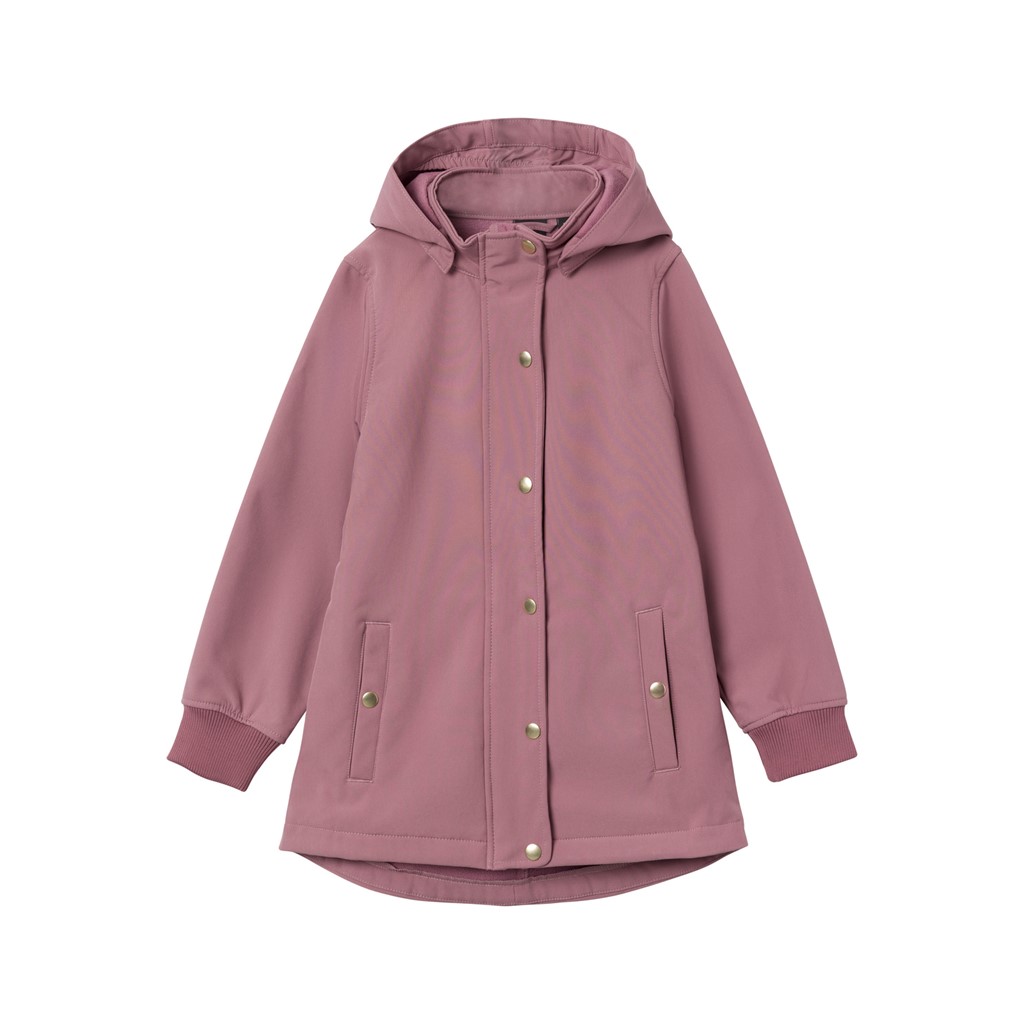 NAME IT Lang Softshell Jakke Alfa Wistful Mauve