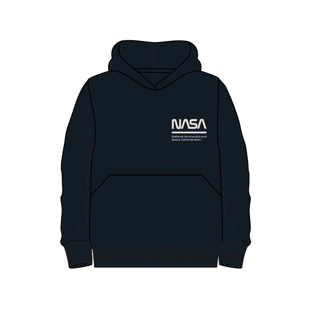 NAME IT NASA Sweat Hoodie Orikolas Black