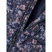 NAME IT Blomstret Puffer Melody Dark Sapphire