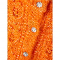 NAME IT Strik Cardigan Lemille Harvest Pumpkin