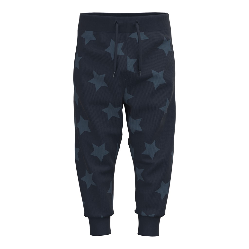 NAME IT Printede Sweatpants Vasimo Dark Sapphire