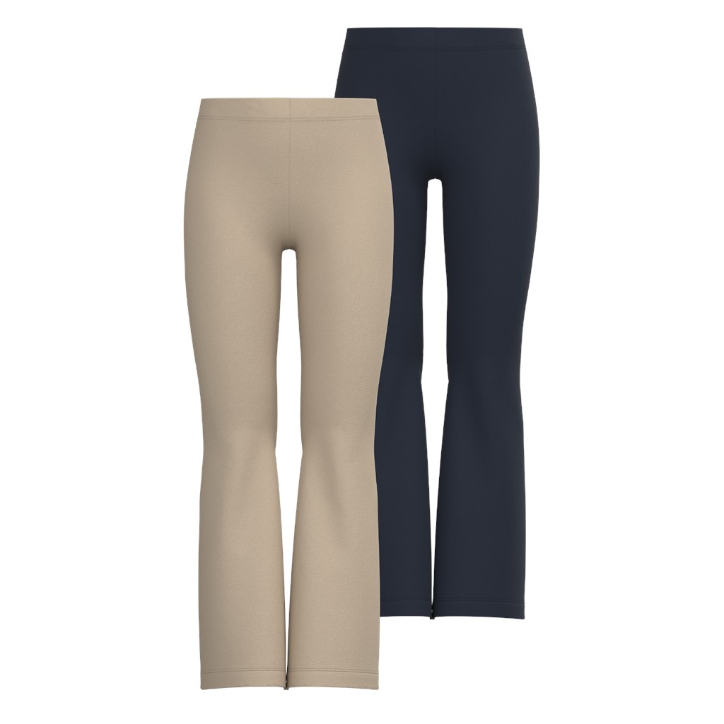 NAME IT 2-Pak Trumpet Leggings Vivi Dark Sapphire Humus