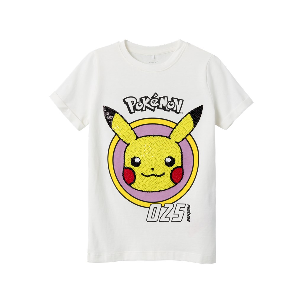 NAME IT Pokemon T-Shirt Junna White Alyssum