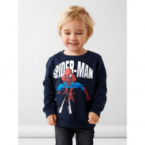 NAME IT Spider-man Sweatshirt Mar Dark Sapphire