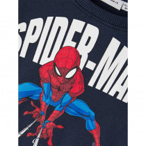 NAME IT Spider-man Sweatshirt Mar Dark Sapphire
