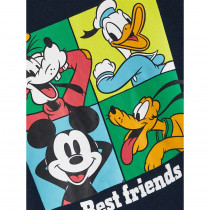 NAME IT Mickey & Friends Langærmet Bluse Dark Sapphire