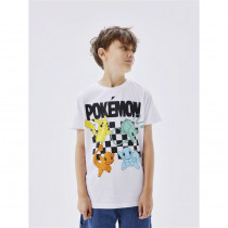 NAME IT Pokemon T-shirt Julin Bright White
