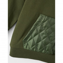NAME IT Sweatshirt Leslie Rifle Green