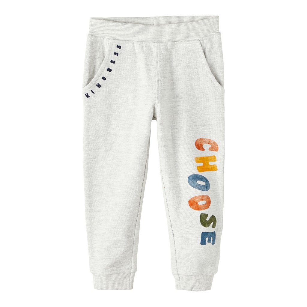 NAME IT Sweatpants Lyn Light Grey Melange