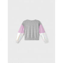 NAME IT Løs Sweatshirt Linaja Violet Tulle