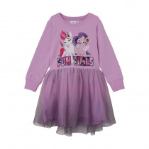 NAME IT My Little Pony Sweat Kjole Jane Violet Tulle