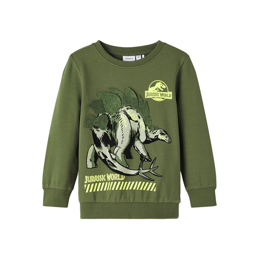 NAME IT Jurassic Park Sweatshirt Rifle Green