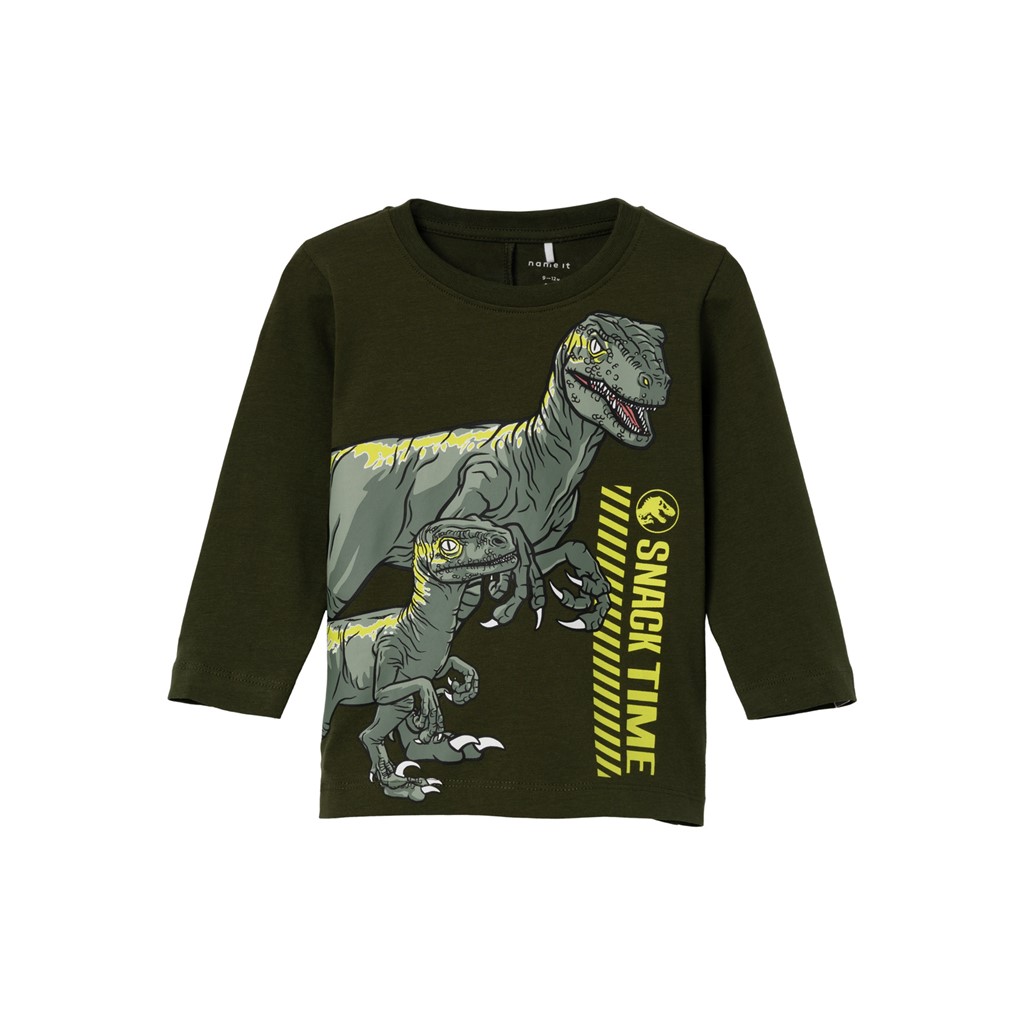 NAME IT Jurassic Park Bluse Josko Rifle Green