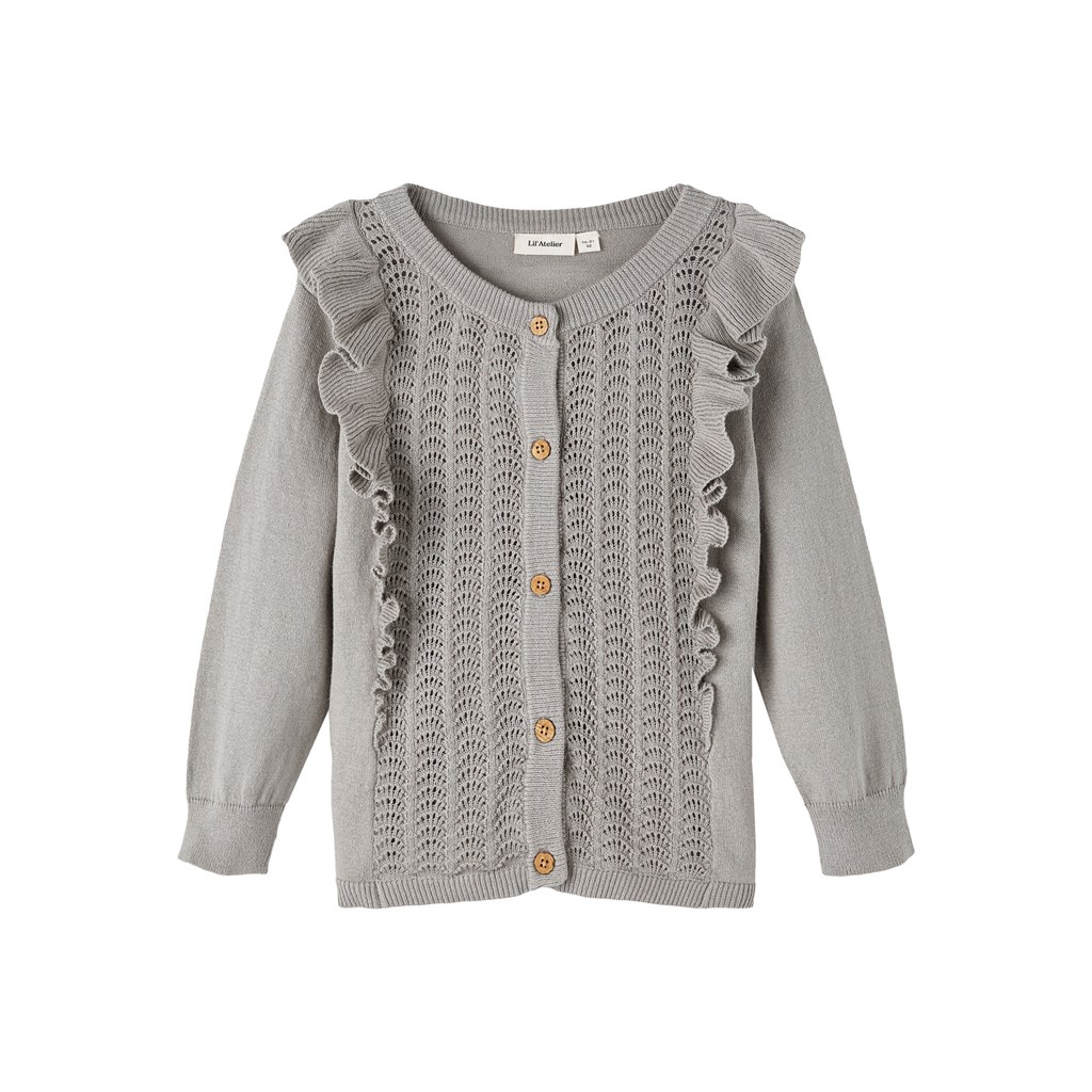 LIL ATELIER Strik Cardigan Lara Wet Weather