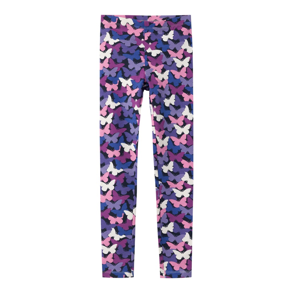 NAME IT Sommerfugle Leggings Nella Wild Orchid
