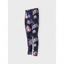NAME IT Blomstrede Leggings Vivian Dark Sapphire