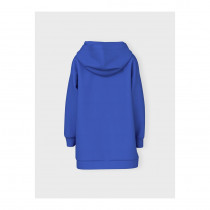 NAME IT Lang Hættetrøje Vilu Dazzling Blue