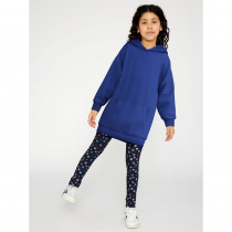 NAME IT Lang Hættetrøje Vilu Dazzling Blue