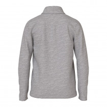 NAME IT Langærmet Rullekrave Bluse Viggo Grey Melange