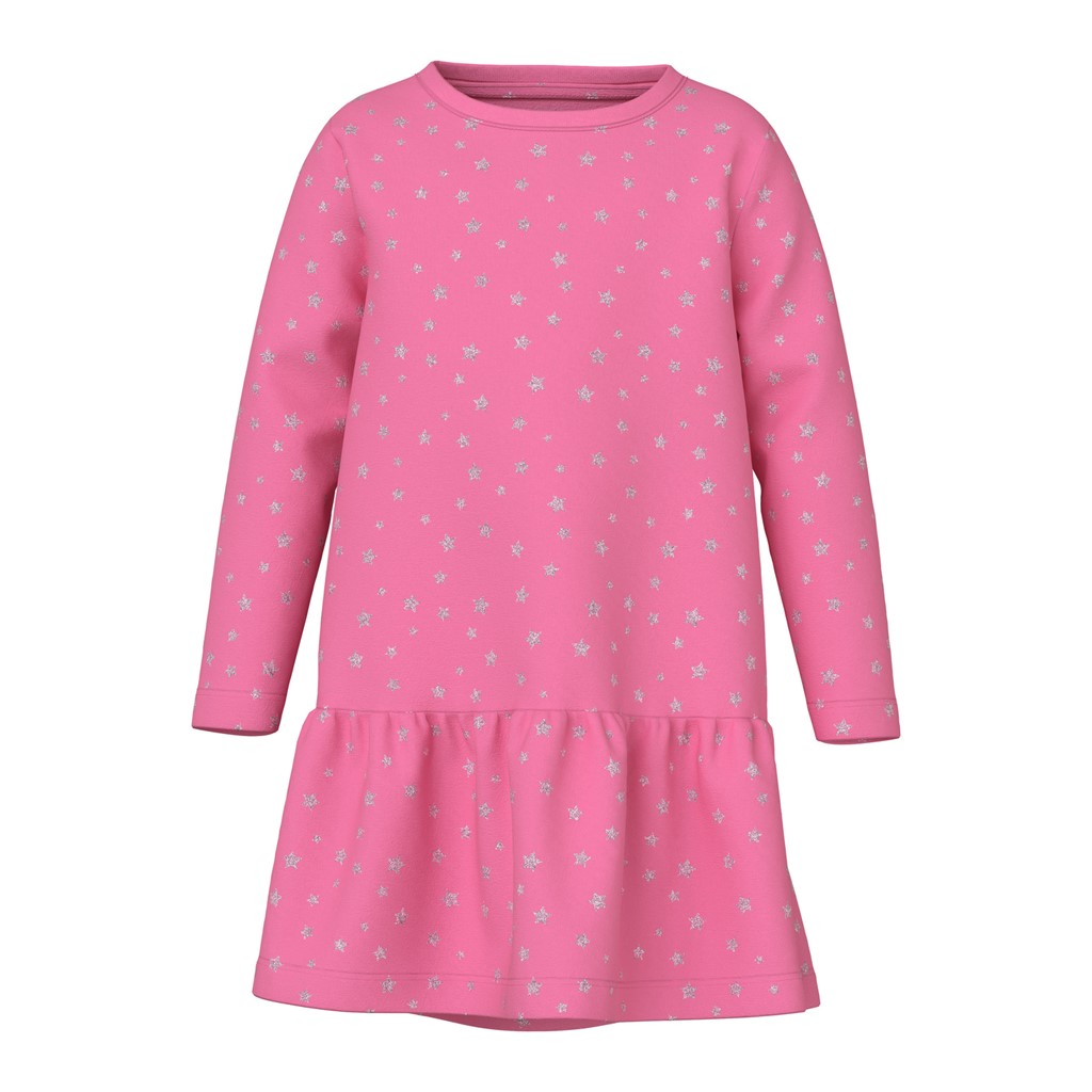 NAME IT Glimmer Kjole Vivian Pink Cosmos
