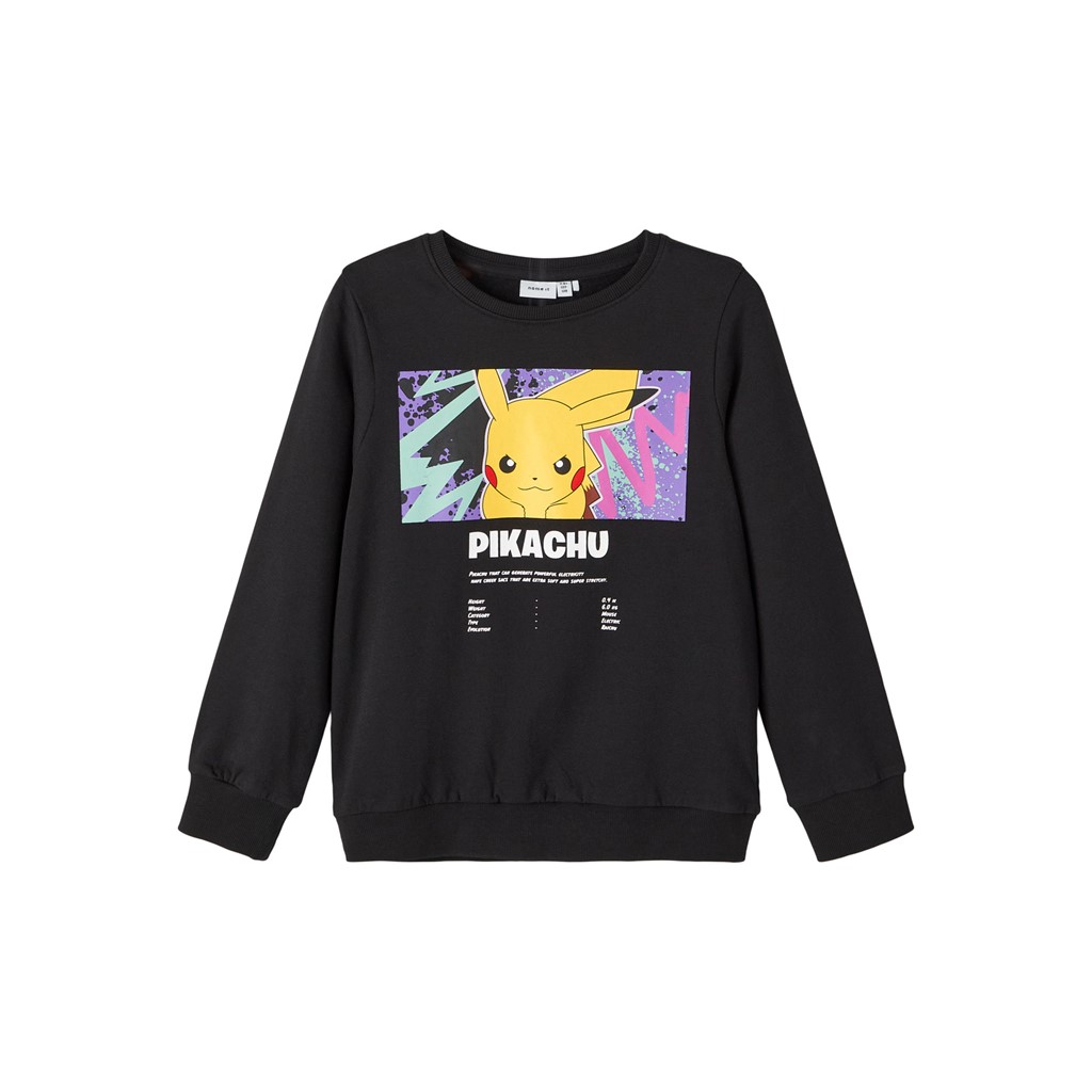 NAME IT Pokemon Sweatshirt Jarry Black