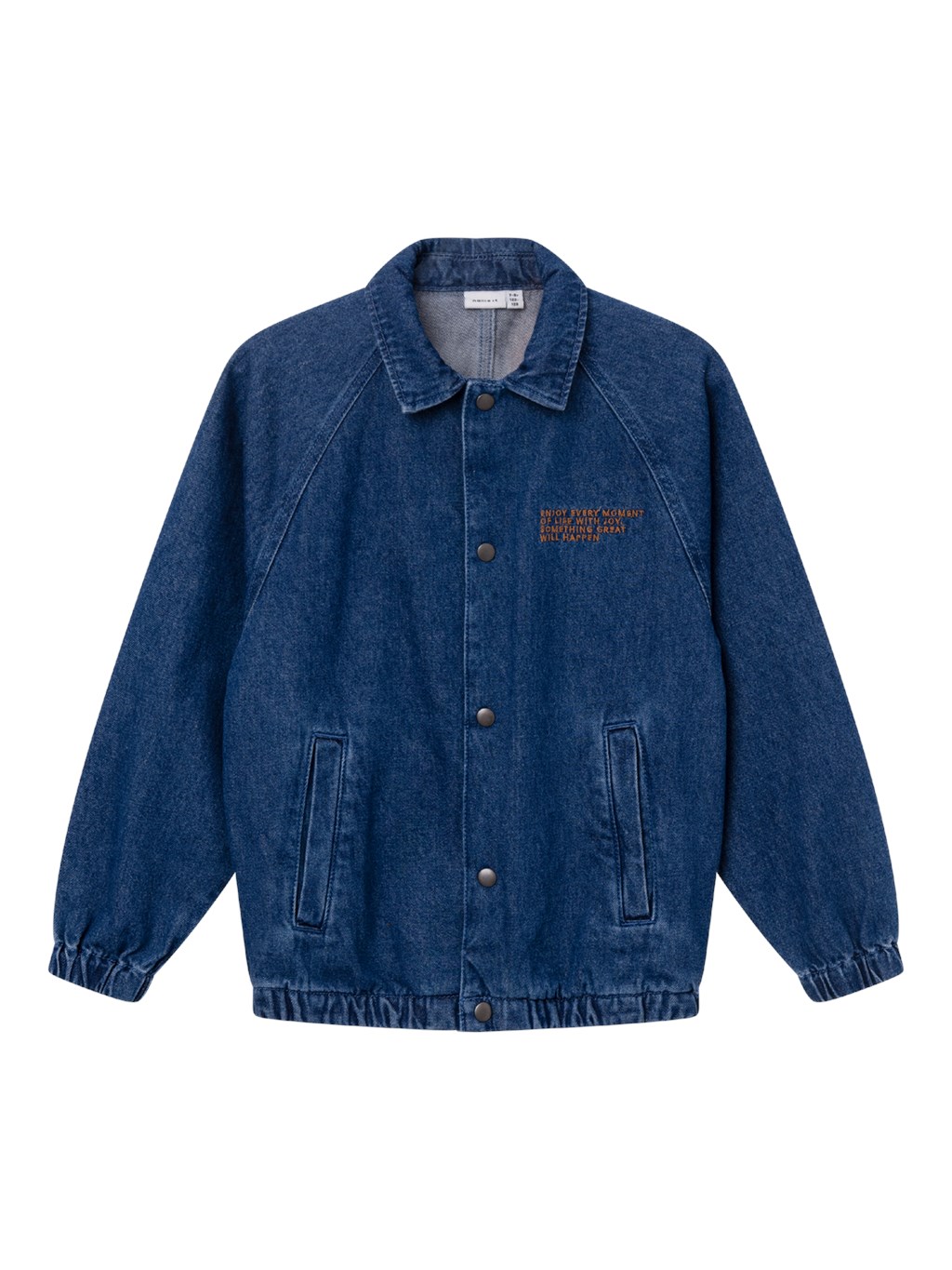 Name It Kasper Oversize Denim Overshirt - Dark Blue