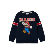 NAME IT Super Mario Sweatshirt Jafar Dark Sapphire