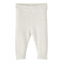NAME IT Baby Strik Bukser Otter Peyote Melange