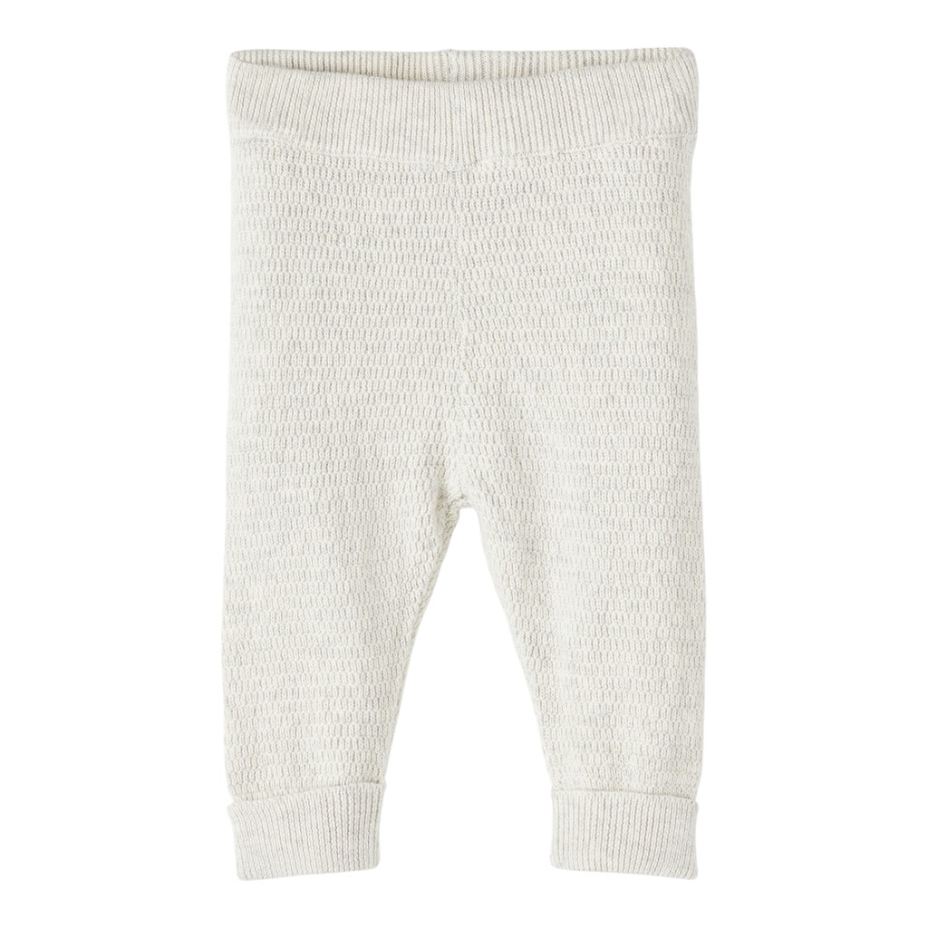 NAME IT Baby Strik Bukser Otter Peyote Melange